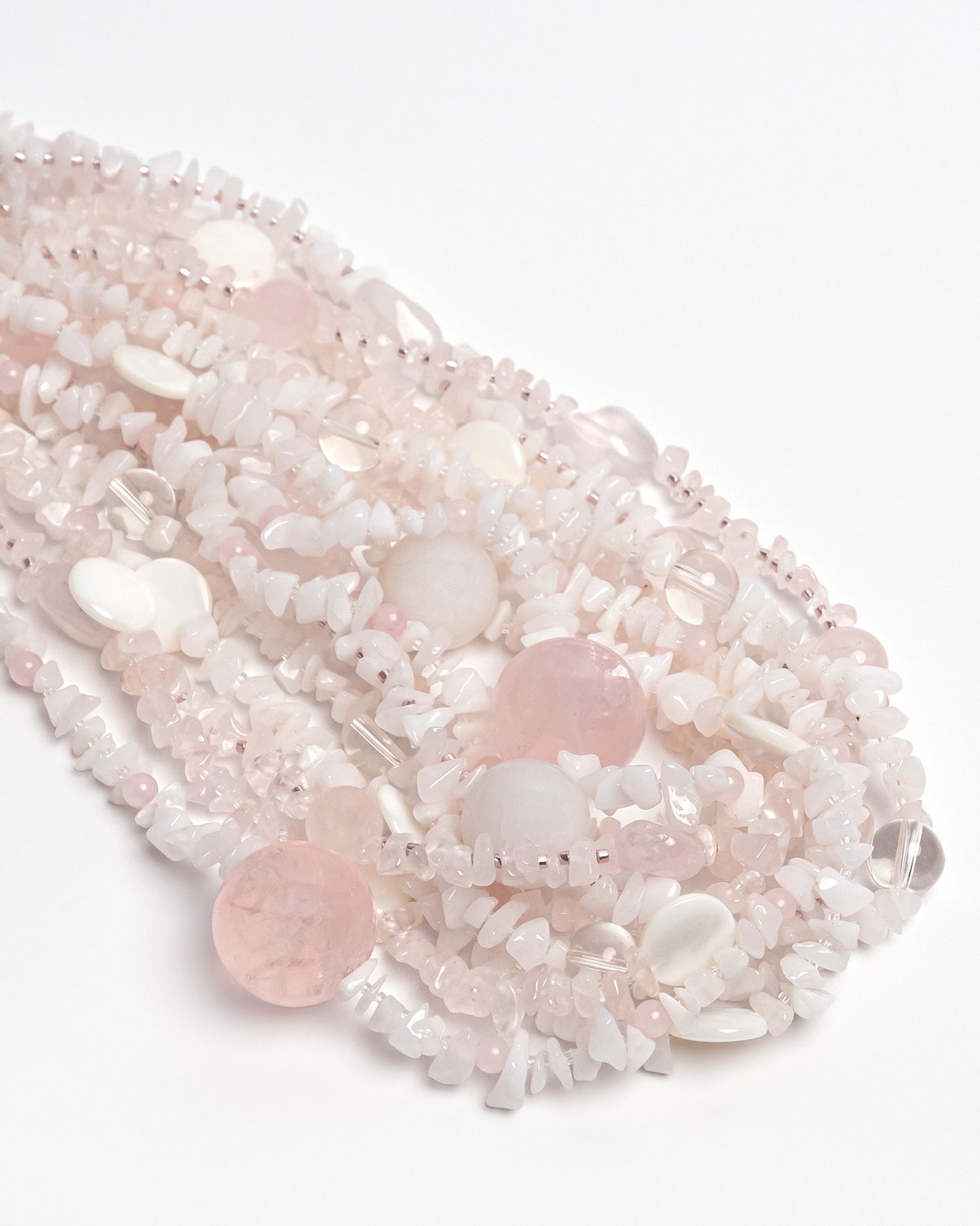 Multilayer Quartz Necklace